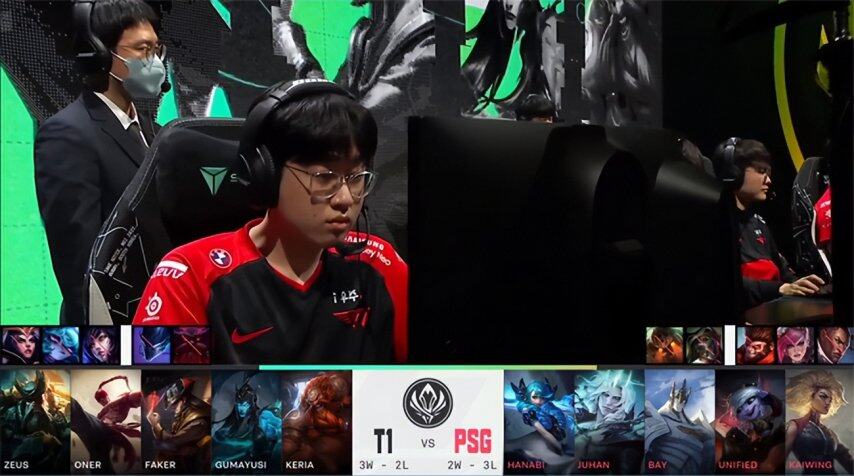PSG翻盘TES，Keria操刀奇招英雄翻盘半决赛2:0（柏林）