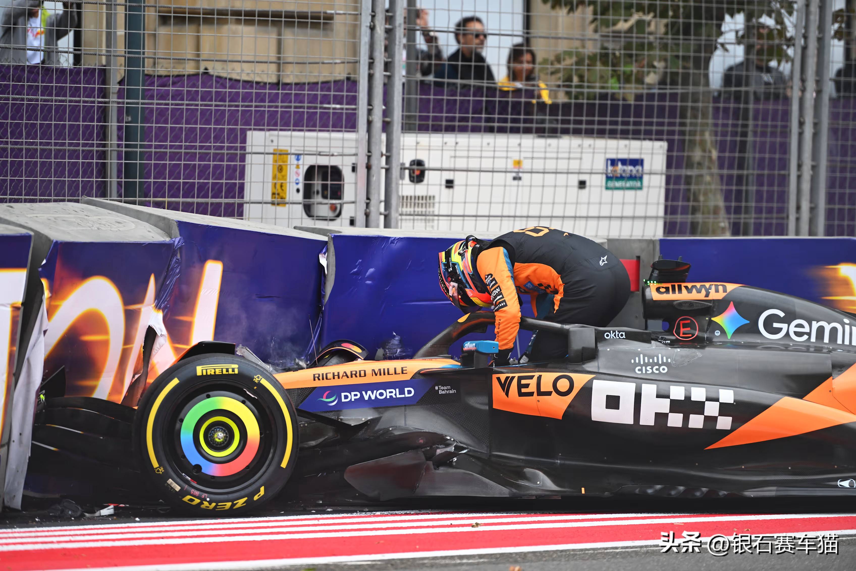 雷诺车队绝杀迈凯伦，诺里斯点燃赛场